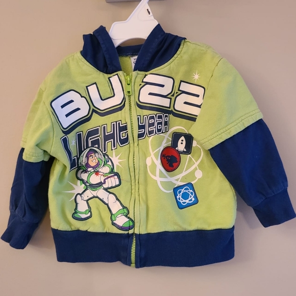 Toy Story Buzz Lightyear zip up hoodie